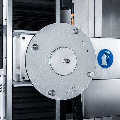 Крепление ножа и привод ножа