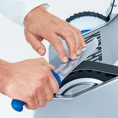 Заточка ручных ножей