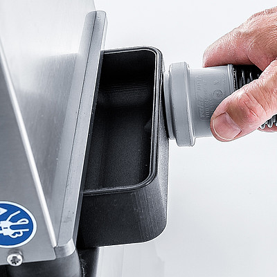 Лоток с разъемом для пылесоса Лоток с разъемом для пылесоса